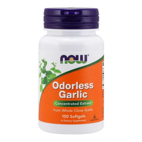 Odorless Garlic Softgels - Now Foods